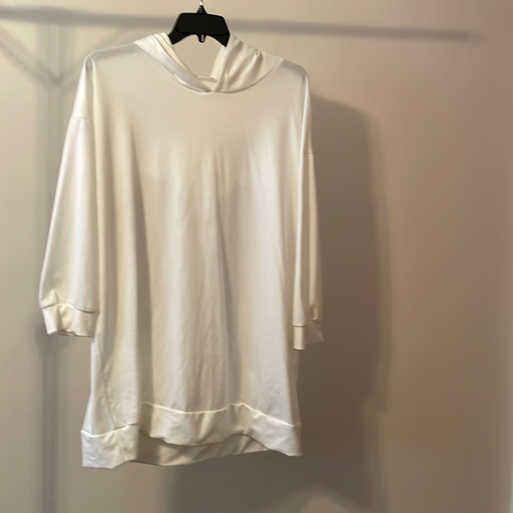 Oversized Wings Print Hoodie XL